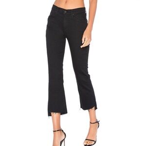 MOTHER The Insider Crop Step Fray Jeans | Size 25 | Color Not Guilty